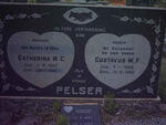 PELSER Gustavus W.F. 1898-1966 & Catharina M.C. 1907-1983 :: PELSER Sussie 1943-1982