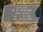 NAUDE S.F. 1880-1962