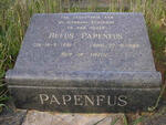 PAPENFUS Rufus 1891-1960