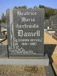 DANIELL Beatrice Maria Gertruida nee DEYZEL 1921-1987