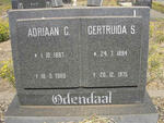 ODENDAAL Adriaan C. 1887-1980 & Gertruida S. 1894-1975