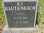 RAUTENBACH B.J.1882-1963