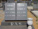 RAS Charl Petrus 1902-1989 & Anna Maria A. 1912-1994