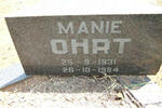 OHRT Manie 1931-1984