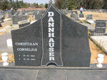 DANNHAUSER Christiaan Cornelius 1920-2001