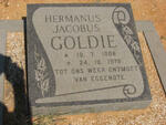 GOLDIE Hermanus Jacobus 1908-1979