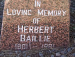 BAILLIE Herbert 1901-1981