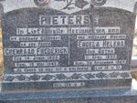PIETERSE Coenraad Frederick 1869-1942 & Engela Helena BOTHA 1890-1960