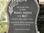 WALT Micheal Andries, v.d. 1915-1948
