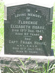 HOARE Frank -1961 & Florence Elizabeth -1947