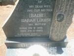OELOFSE Sarah Louise nee BUTLER 1910-1963