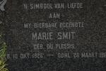 SMIT Marie nee du PLESSIS 1926-19??
