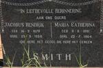 SMITH Jacobus Hendrik 1878-1956 & Maria Catherina 1881-1964