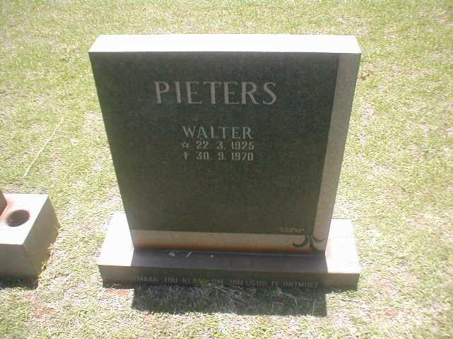PIETERS Walter 1925-1970