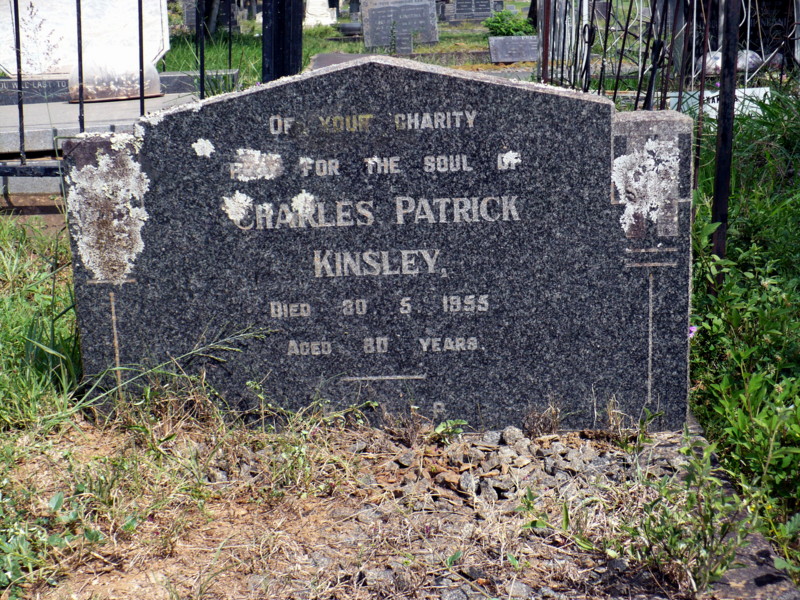 KINGSLEY Charles Patrick -1955