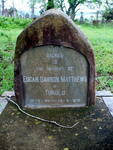 MATTHEWS Edgar Dawson 1891-1976