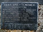 TERWIN Anna Breytenbach nee POTGIETER 1923-1969