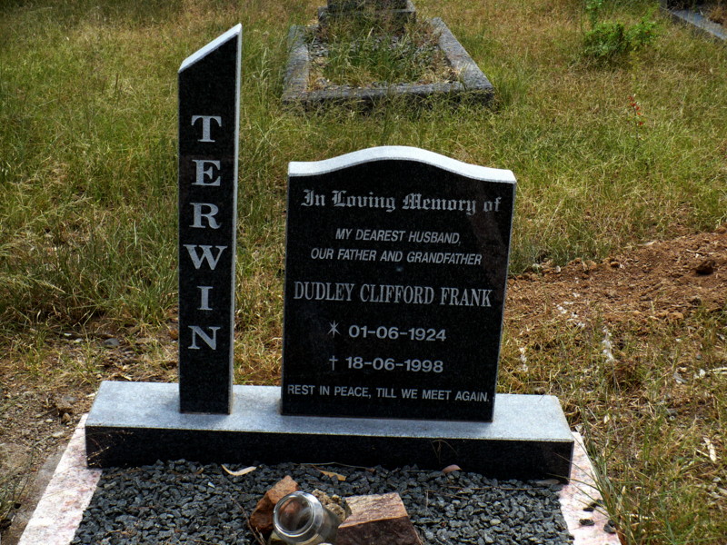 TERWIN Dudley Clifford Frank 1924-1998