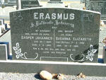 ERASMUS Casper Johannes 1894-1980 & Susanna Elizabeth BOTHA 1892-1888
