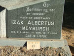 MEYBURGH Izak Albertus 1904-1978