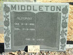 MIDDLETON Alfonso 1892-1969