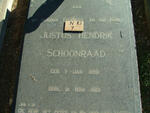 SCHOONRAAD Justus Hendrik 1898-1969