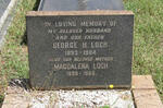 LOCH George H. 1893-1964 & Magdalena 1899-1968