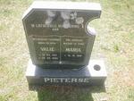 PIETERSE Valie 1912-1995 & Maria 1918-