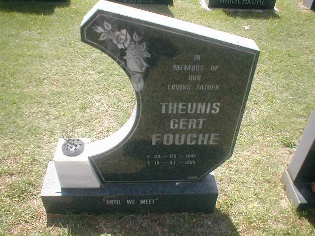 FOUCHE Theunis Gert 1941-1995