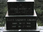 CALLIAS Julius Lazarus 1884-1959
