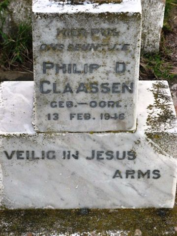 CLAASSEN Philip D. 1946-1946