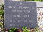 CUFF Hilda 1889-1975