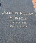 MEINTJES Jacobus William 1947-1974