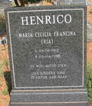 HENRICO Maria Cecilia Francina 1912-1995