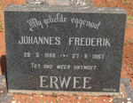 ERWEE Johannes Frederik 1888-1967