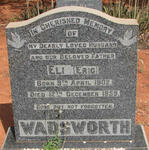 WADSWORTH Eli 1902-1959