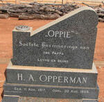 OPPERMAN H.A. 1917-1959
