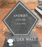 WALT Andries, van der 1928-1990