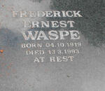 WASPE Frederick Ernest 1919-1993