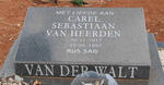 WALT Carel Sebastiaan van Heerden, van der 1917-1997