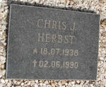 HERBST Chris J. 1938-1990