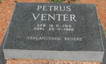 VENTER Petrus 1910-1988