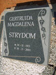 STRYDOM Gertruida Magdalena 1913-2003