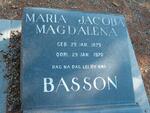BASSON Maria Jacoba Magdalena 1879-1970