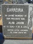 CARREIRA Alan Jason 1976-1976