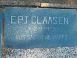 CLAASEN E.P.J. -1942