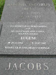 JACOBS Barend Jacobus 1905-1977 :: JACOBS Eugene 1952-2001