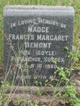 DEMONT Madge Frances Margaret nee BOYLE -1960