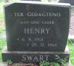 SWART Henry 1901-1968