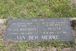 MERWE Theunis Marthinus, van der 1887-1976 & Hester 1904-1969